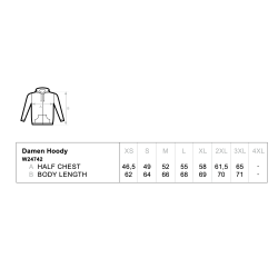 Hoodie AF+ Dark Grey Damen